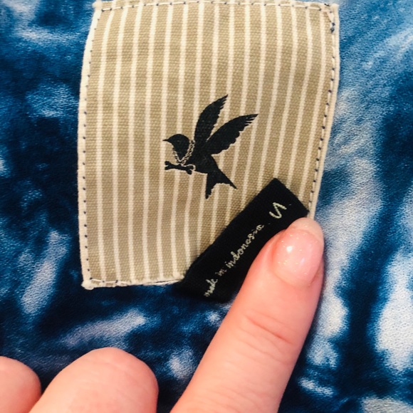 One Teaspoon Tie-Dyed Tunic Dress - Picture 6 of 7